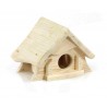 Maison en bois naturel "Alm" pour hamster