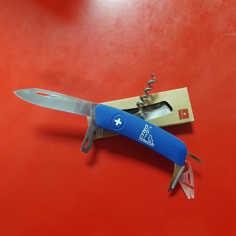 Couteau Suisse avec pince à tiques - CYNO Tavannes