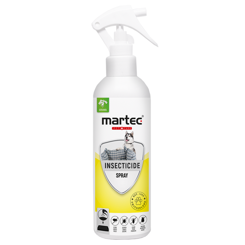 Spray Insecticide pour l'environnement du chien - Martec - 250 ml