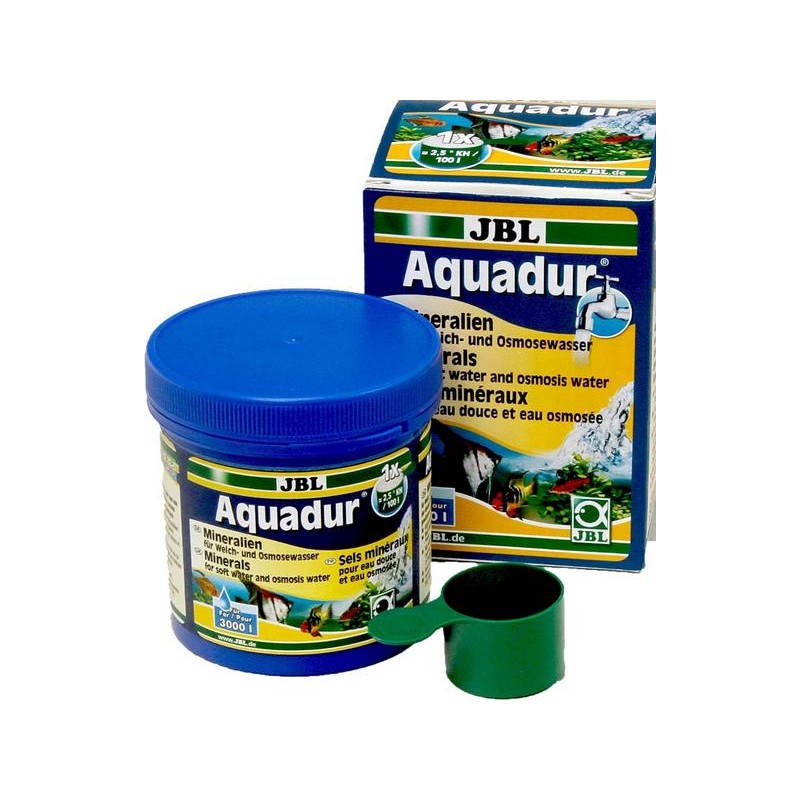 Aquadur : Sel minéraux pour eau douce et eau osmosée - 250 g