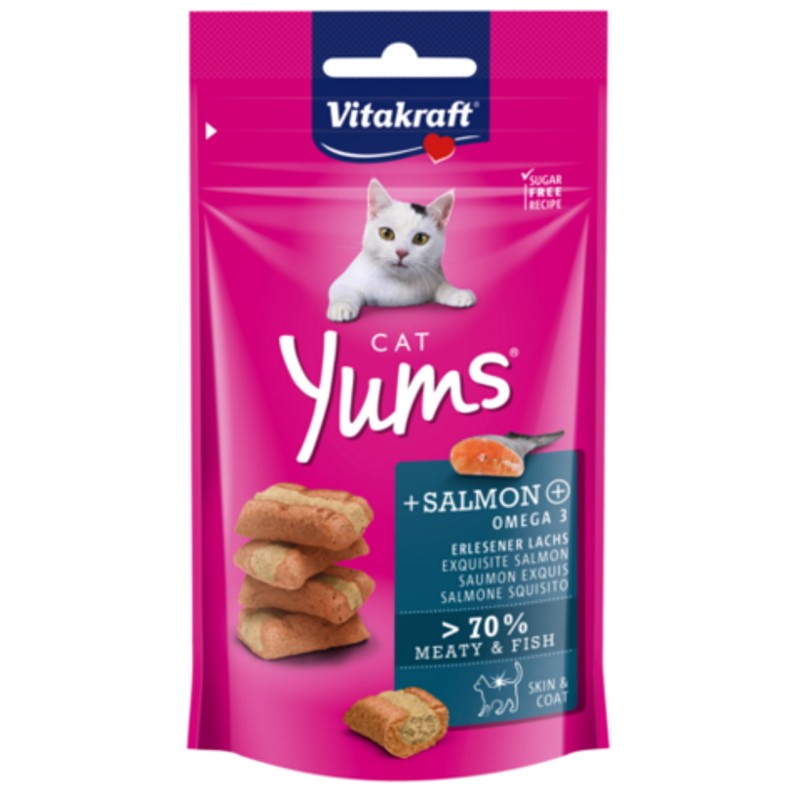 Cat Yums - Saumon et Oméga 3 - 40 g