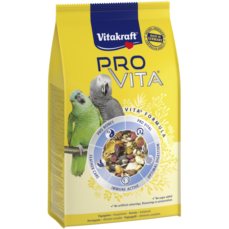 Mélange de graines pour Perroquets - Pro vita - 750 g