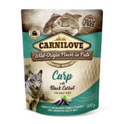 Chien adulte - Carpe & Carottes noires - Carnilove - 300 g