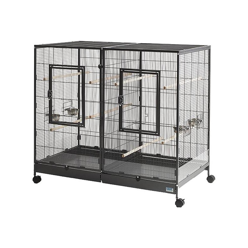 Cage chien élégante cage chien intérieur cage chat verrou - Ciel
