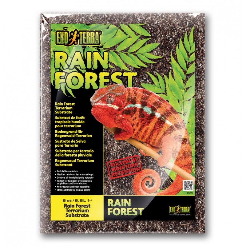 Rain Forest - Substrat pour terrarium