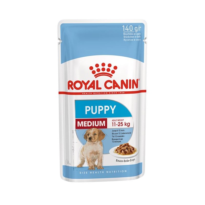 Puppy - Medium - bouchée en sauce 140 g