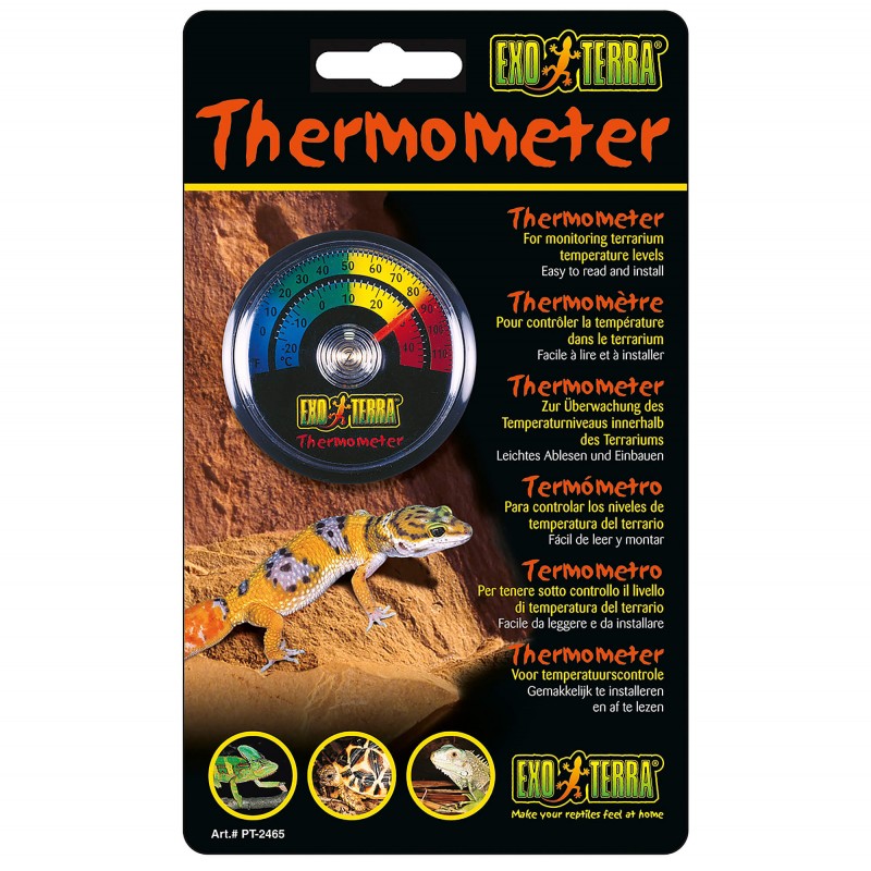 Thermomètre analogique - Exoterra