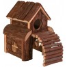 Maison en bois naturel "Finn" pour hamster