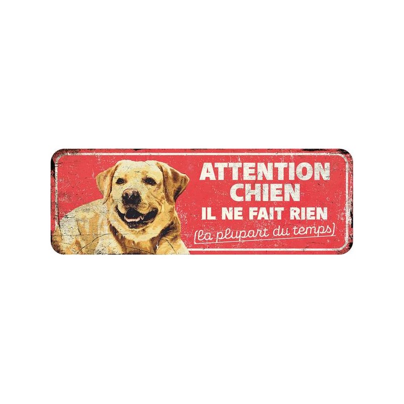 Plaque de garde : Labrador