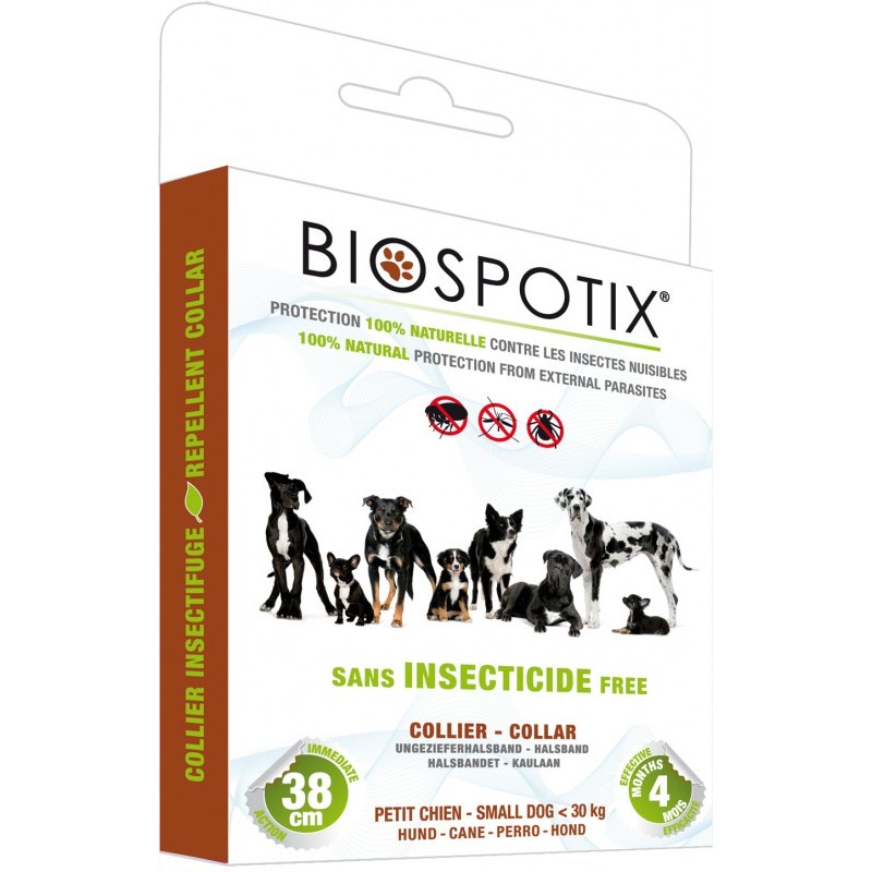 Collier insectifuge pour chien - BIOSPOTIX