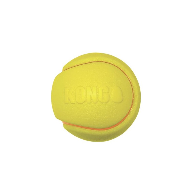 Balle "Squeezz Tennis" pour chien - Kong
