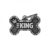 Médaille collection Bronx - Os avec inscription "The King"
