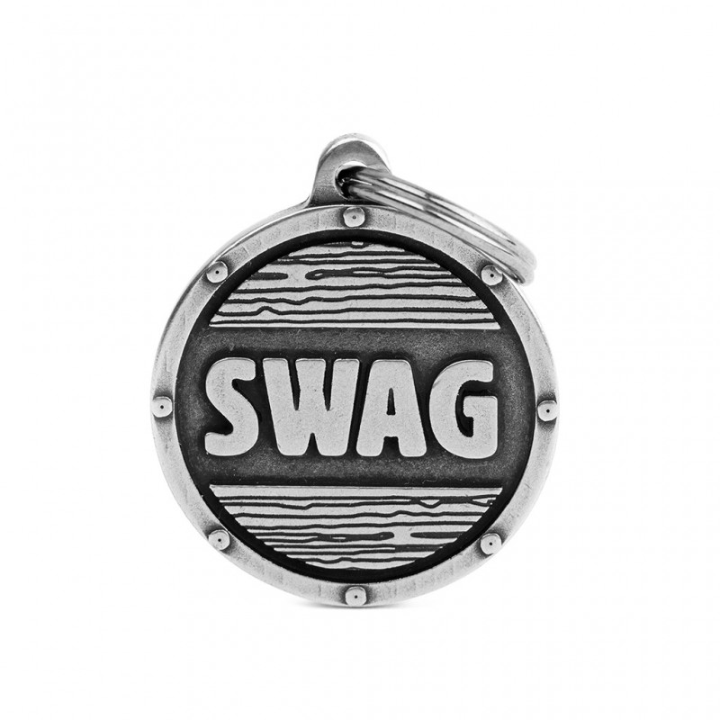 Médaille collection Bronx avec inscription "SWAG"