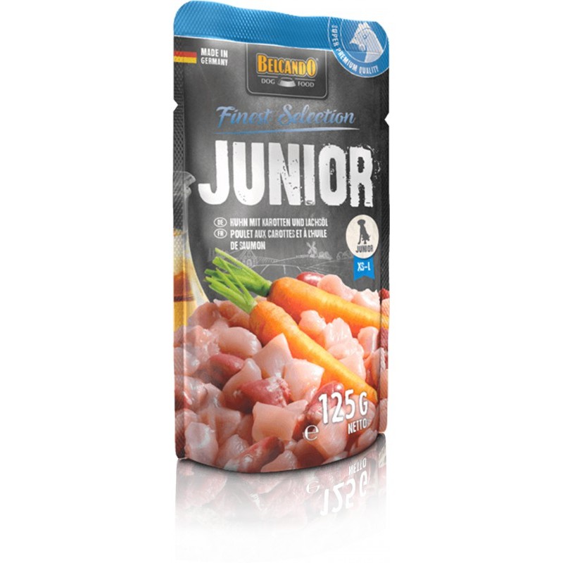 Chien Junior - Poulet et carotte - Belcando Finest Selection - 125 g