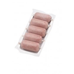 Saucisse congelée - Menu Poulet - Naturadog - 5 x 50 g