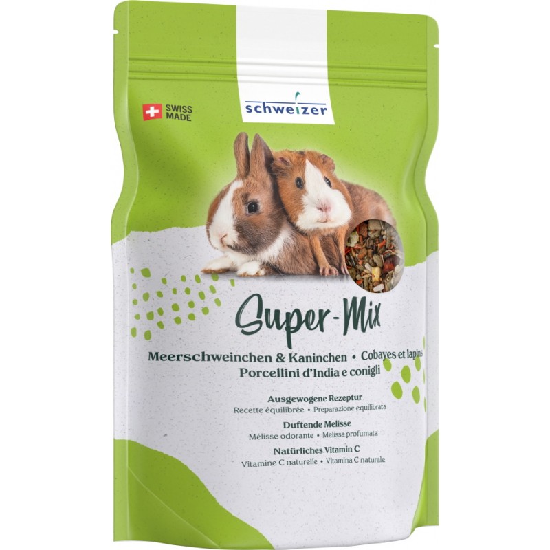 Nourriture "Super-Mix" pour lapins et cochons d'inde - 950 g