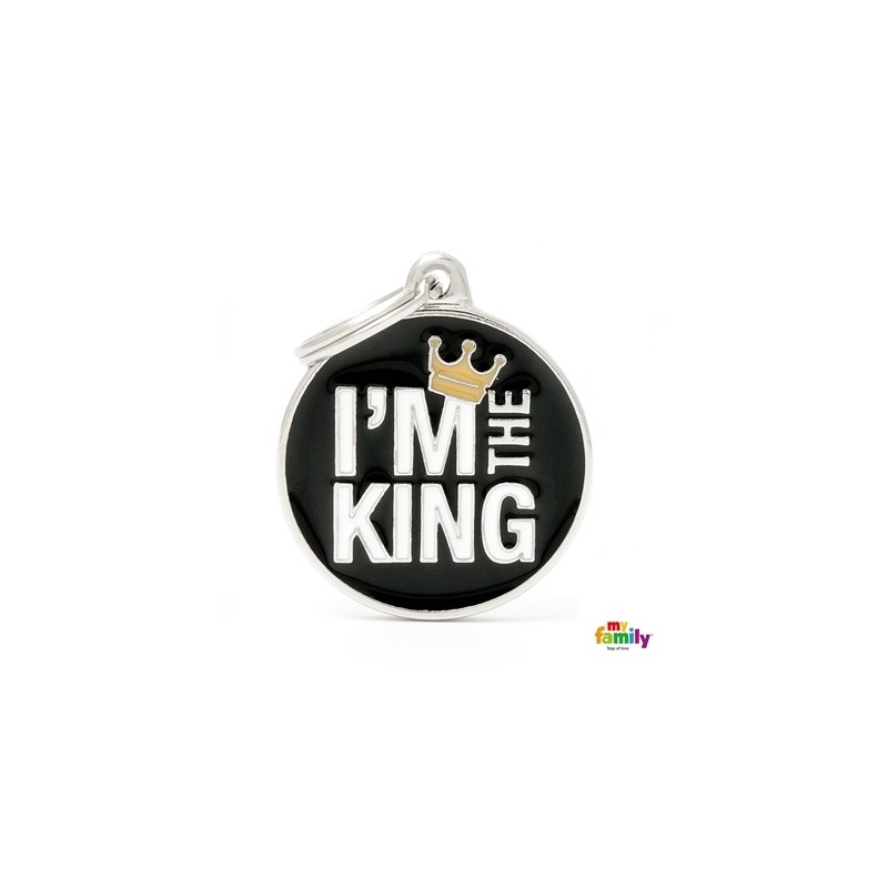 Médaille collection Charms : I'm the King