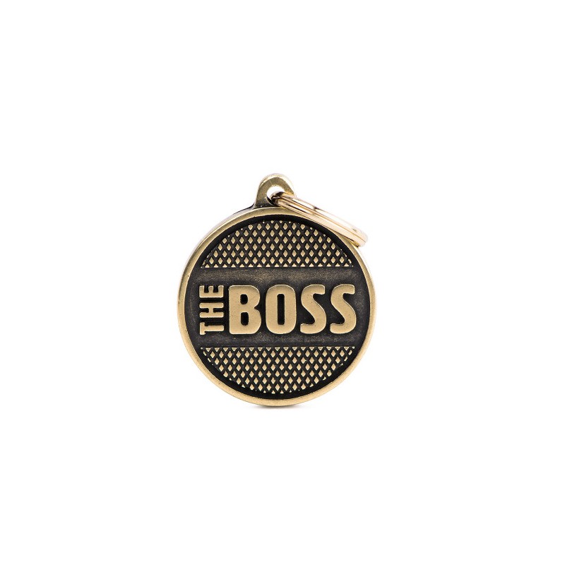 Médaille collection Bronx avec inscription "The Boss"