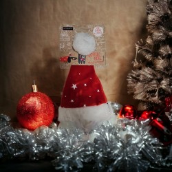 Bonnet de Noël décoré...