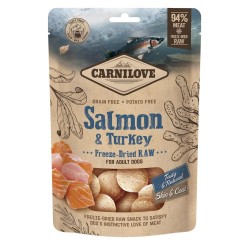 Friandises Freeze-Dried - Dinde et saumon  - Carnilove - 60 g