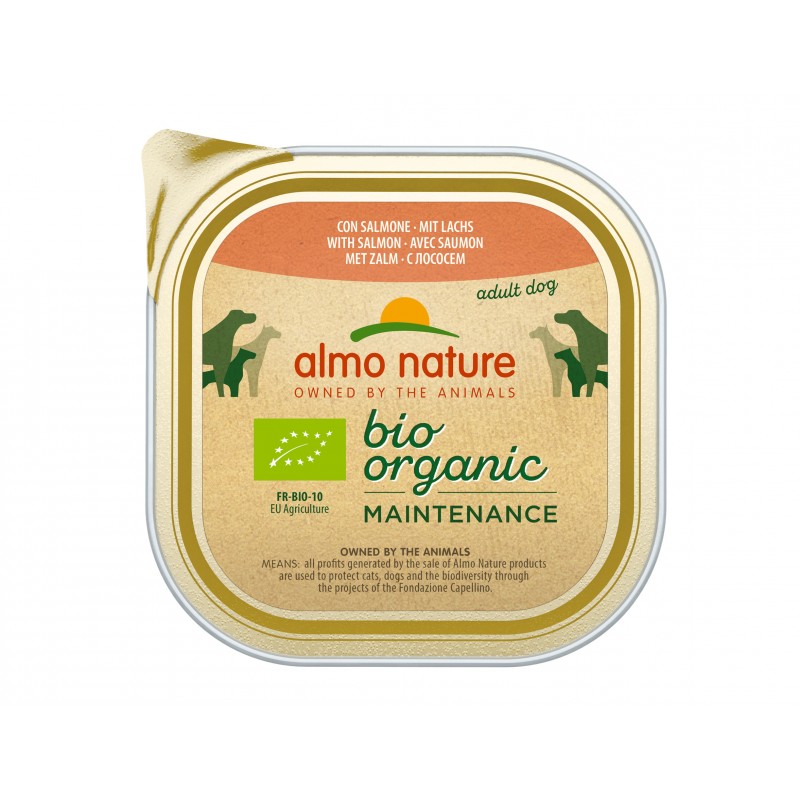 Chien adulte - Saumon - Dailymenu BIO - Bio Organic Maintenance - 100g
