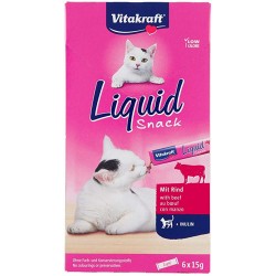 Cat liquid snacks - Boeuf +...