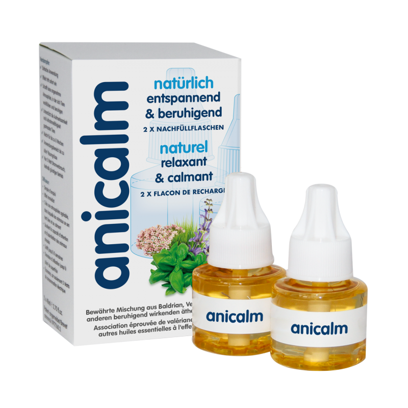 Anicalm - 2 x flacon de rechange relaxant et Calmant - 40 ml