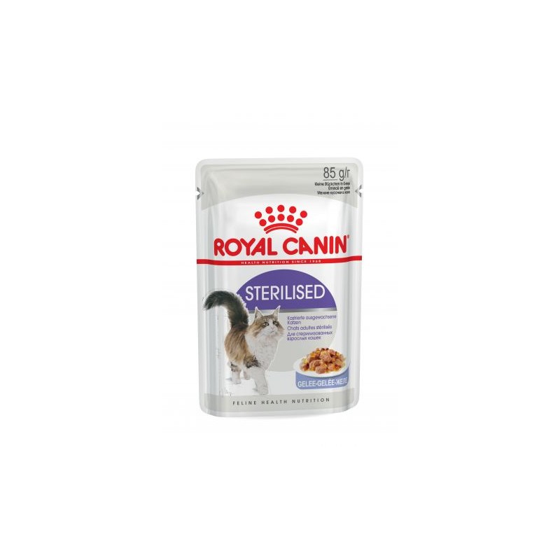 Chat adulte - Sterillised en gelée - Royal Canin - 85 g