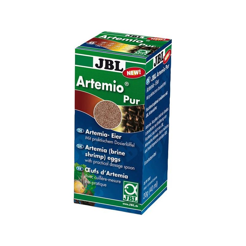 Artemio : Oeufs d'artémies pour la fabrication de nourriture vivantes - 40 ml