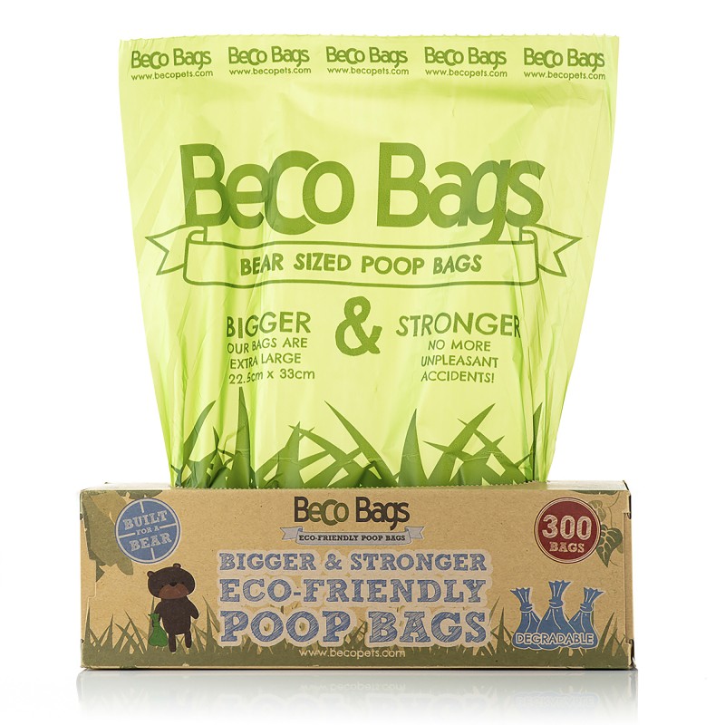 Sacs à crottes biodégradables - Beco Bags - 300 pièces