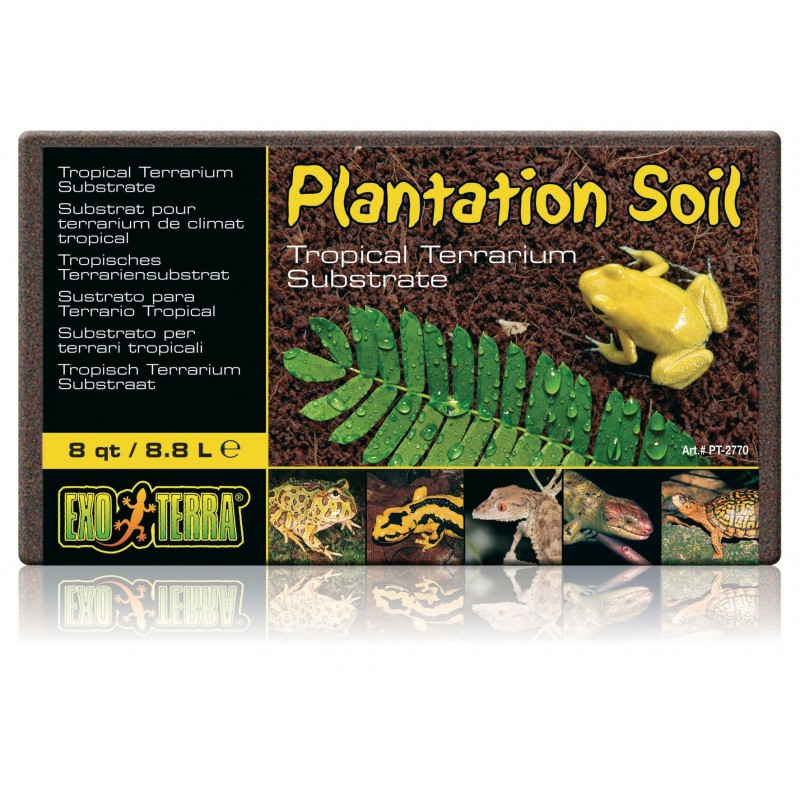 Plantation Soil - Substrat pour terrarium de climat tropical - 8.8 l